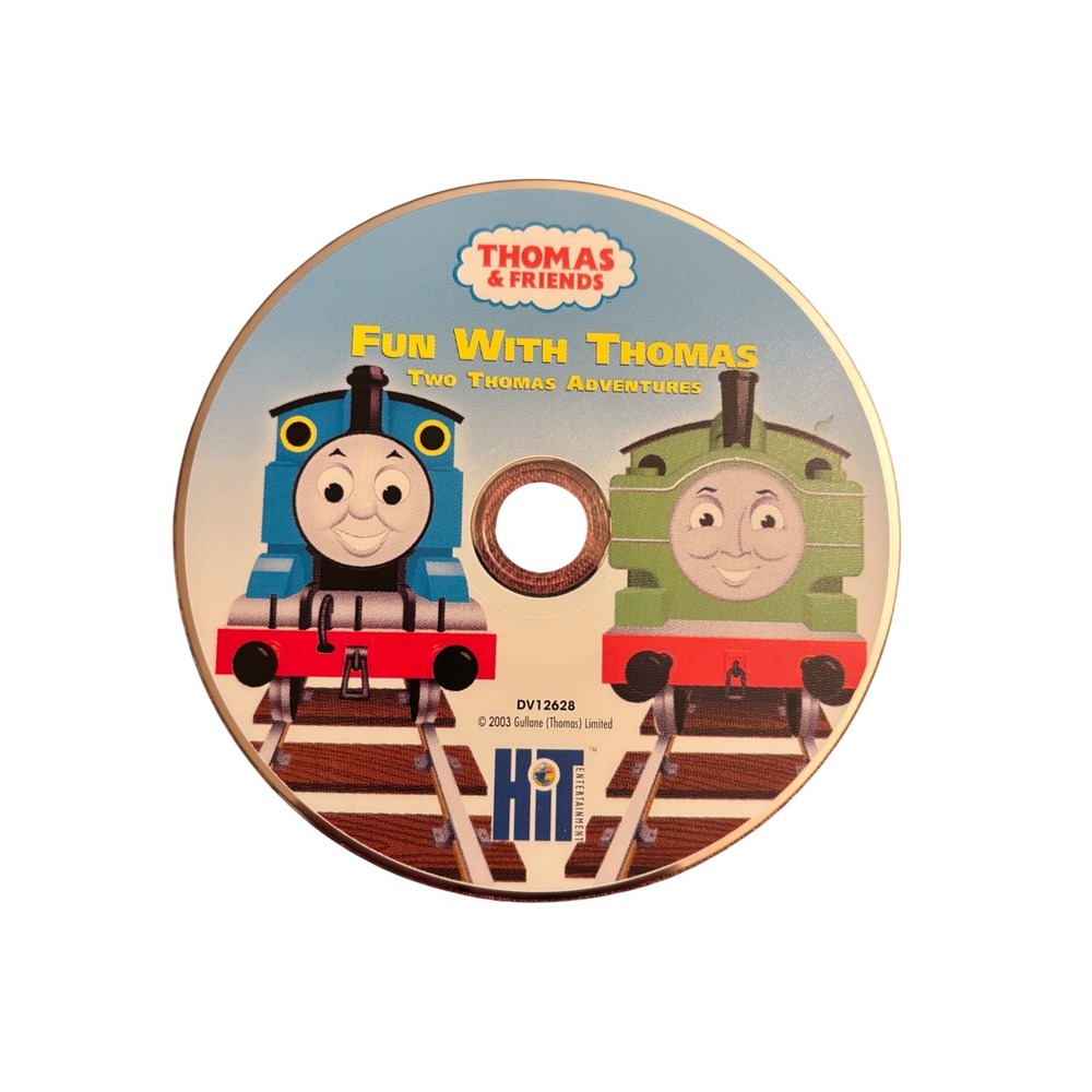 Thomas and Friends Fun With Thomas DVD 2003 HIT‎ Entertainment Disc Only